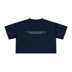 "I’m just a girl, standing in front of a team, asking them to Bear Down." — Crop Tee