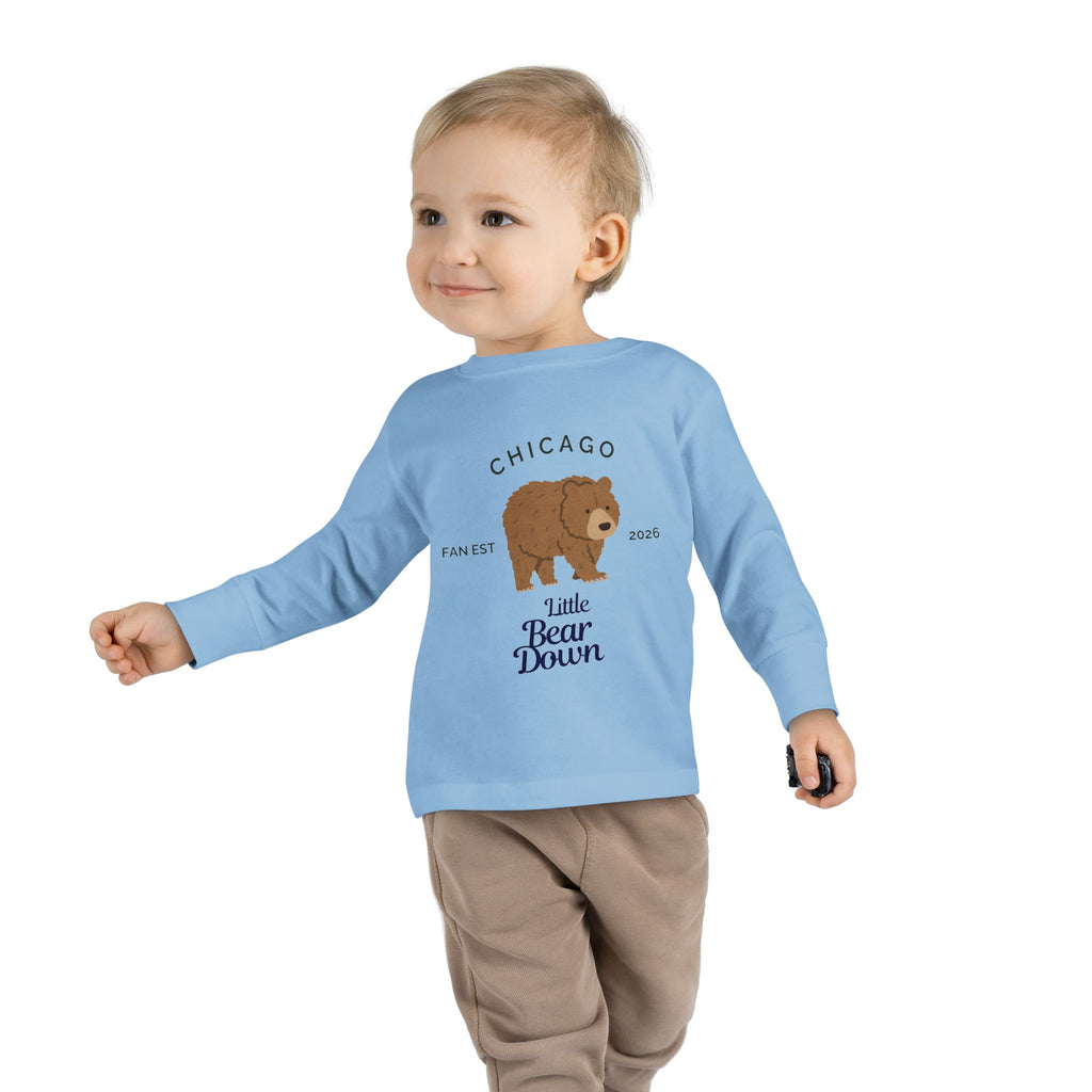 Little Bear Down Toddler Long Sleeve Tee