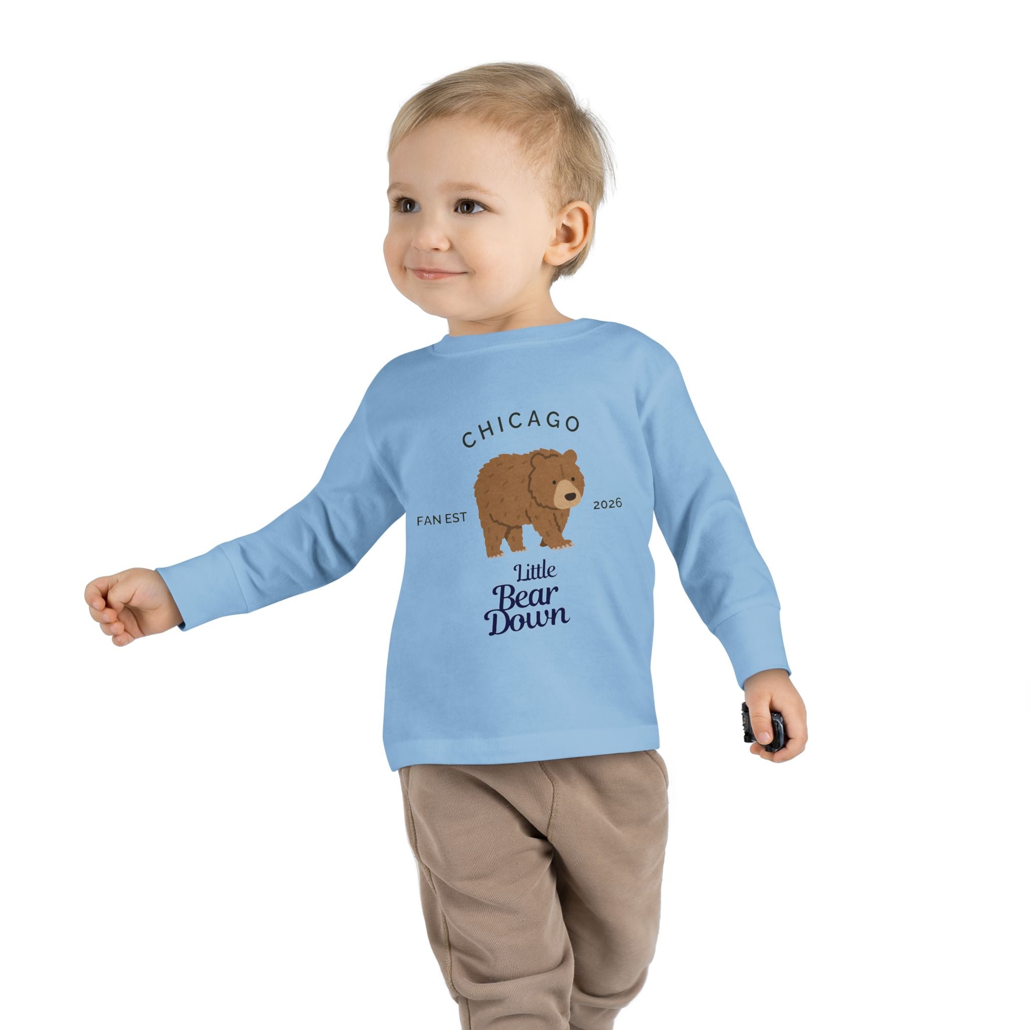 Little Bear Down Toddler Long Sleeve Tee