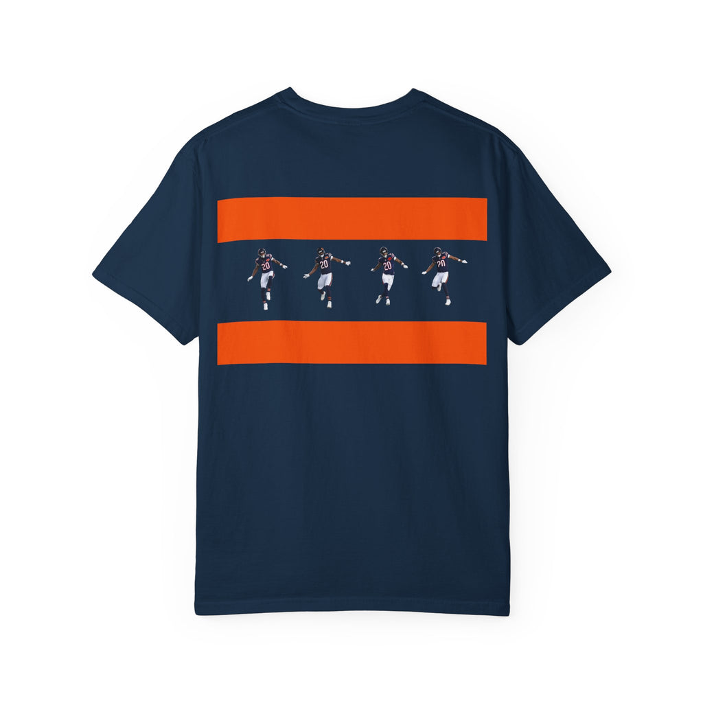 Walker #20 Jubi Slide Chicago Flag Tee