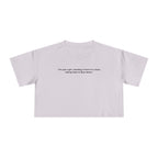 "I’m just a girl, standing in front of a team, asking them to Bear Down." — Crop Tee
