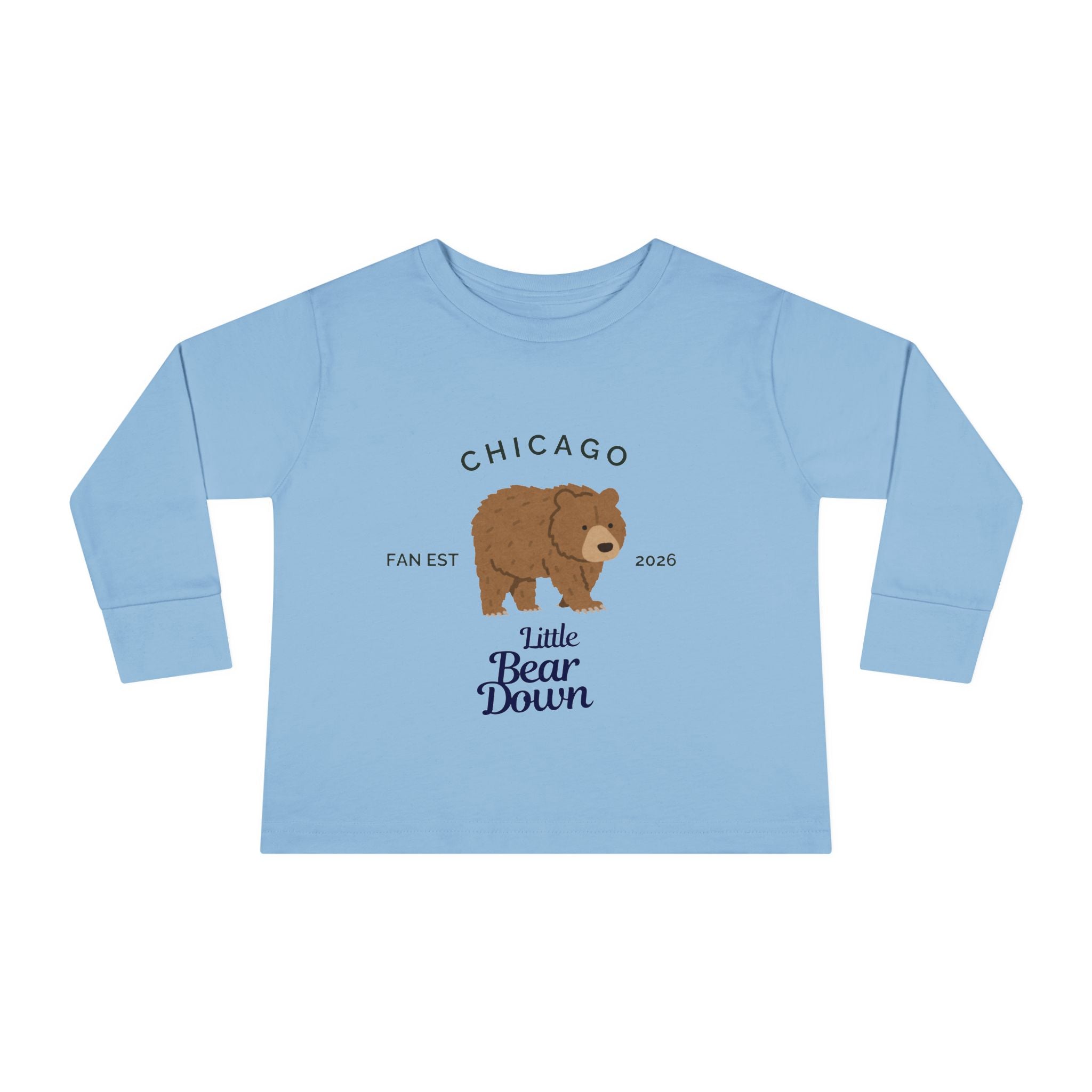 Little Bear Down Toddler Long Sleeve Tee