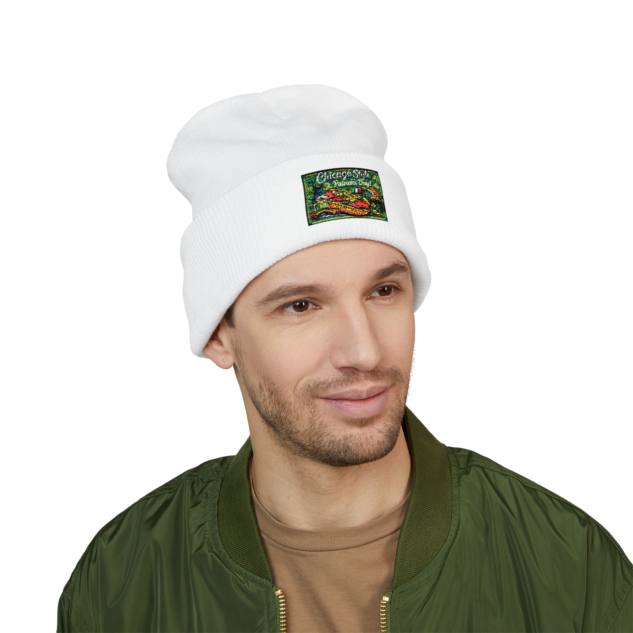 Embroidery Beanie - Chicago Style St.Patrick's Day