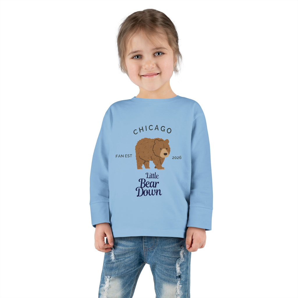 Little Bear Down Toddler Long Sleeve Tee