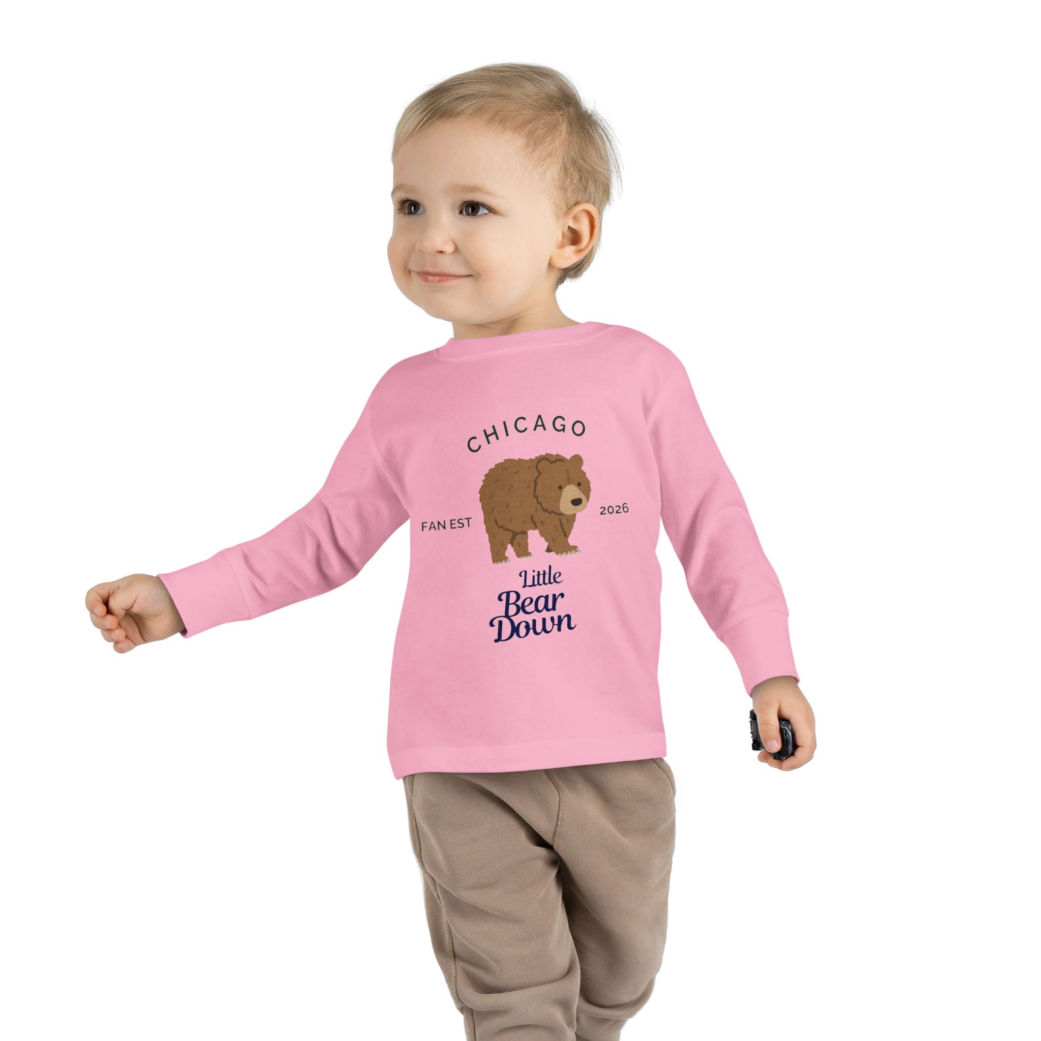 Little Bear Down Toddler Long Sleeve Tee