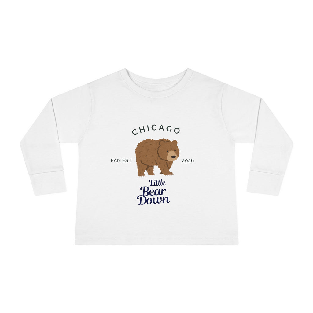 Little Bear Down Toddler Long Sleeve Tee