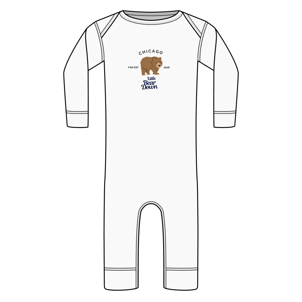 Little Bear Down – Infant Long Leg Bodysuit