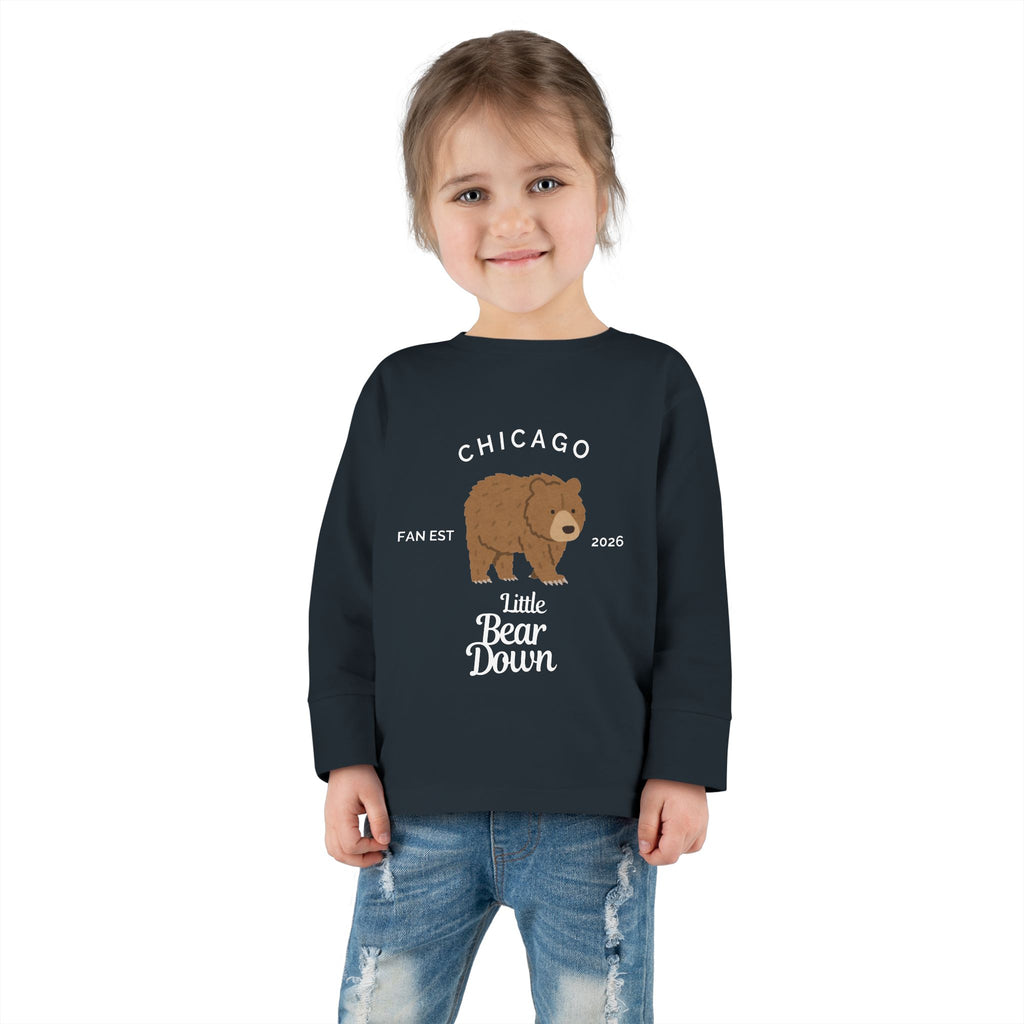 Little Bear Down Toddler Long Sleeve Tee