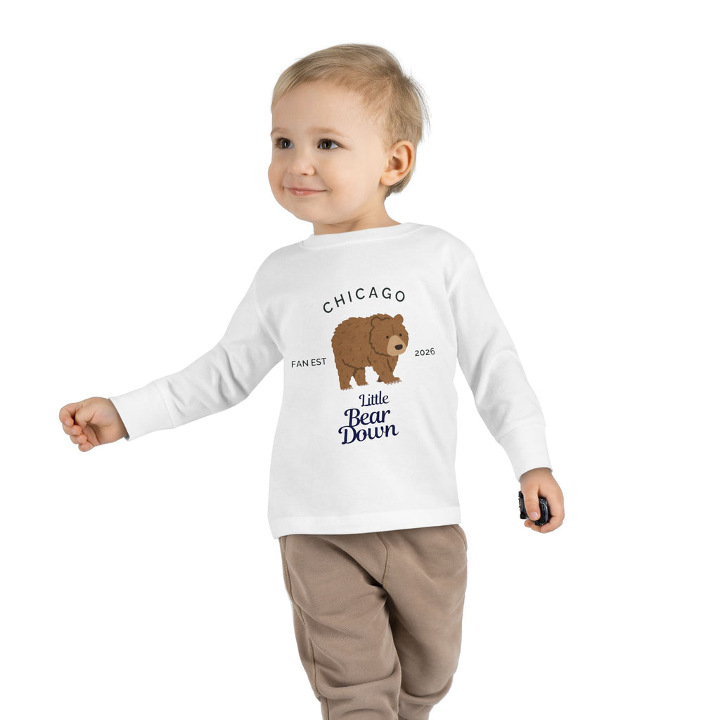 Little Bear Down Toddler Long Sleeve Tee
