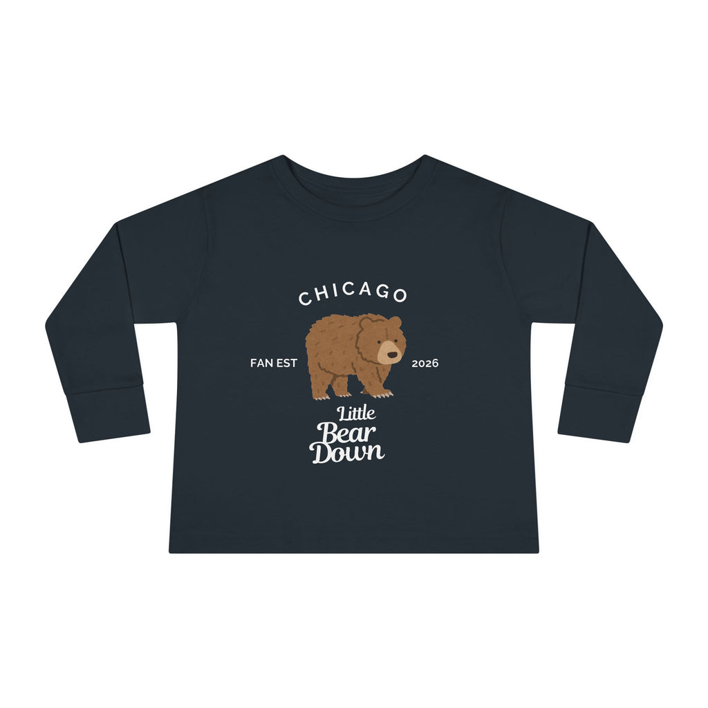 Little Bear Down Toddler Long Sleeve Tee
