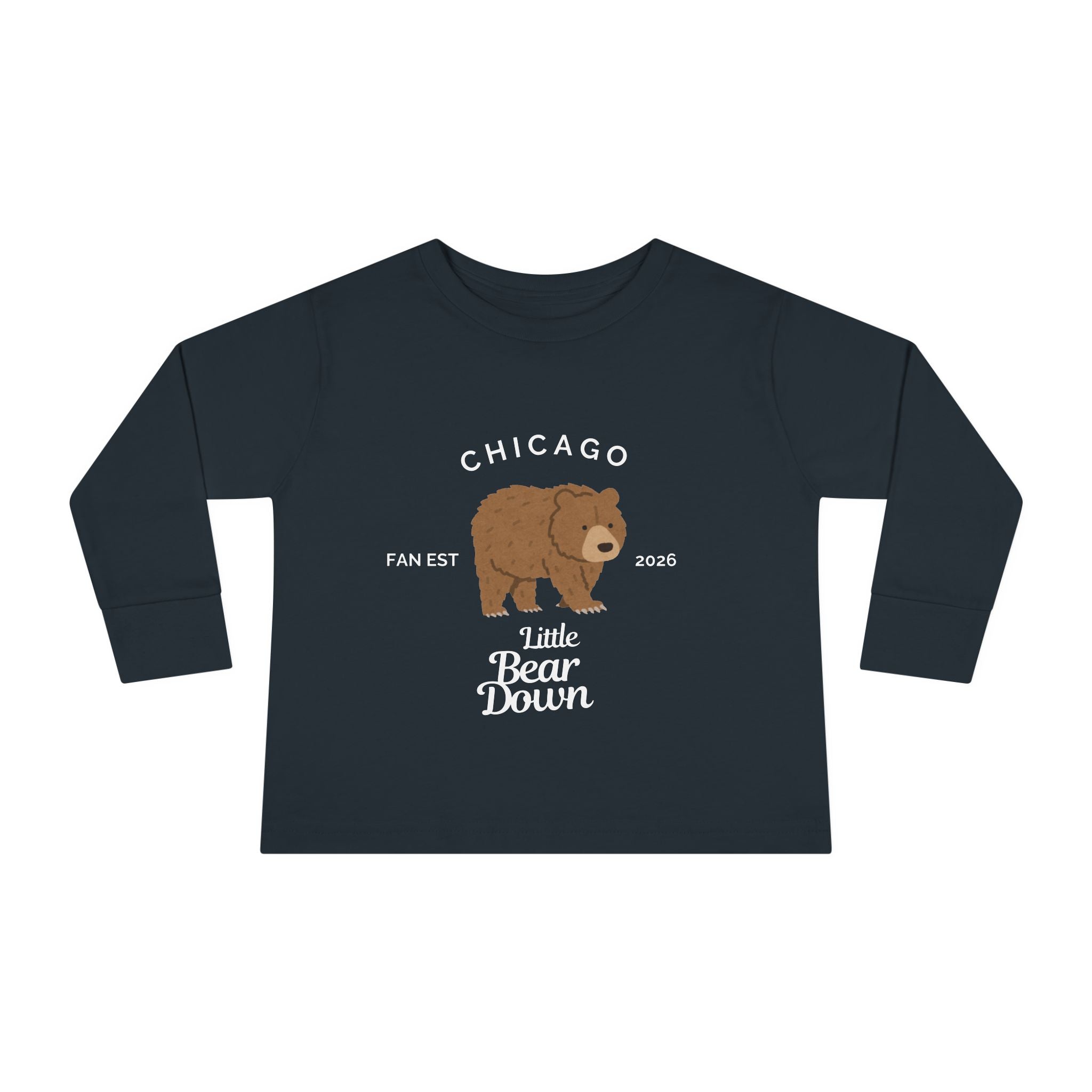 Little Bear Down Toddler Long Sleeve Tee