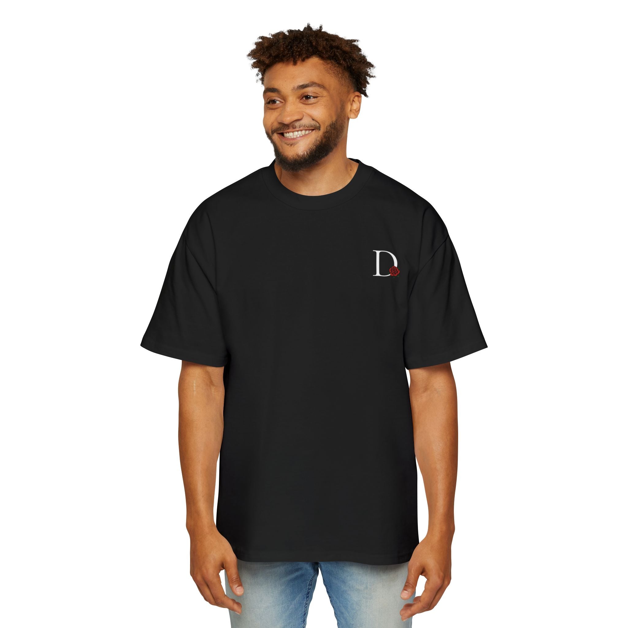 Chicago Bulls Derrick Rose #1 Banner Heavyweight Boxy Tee