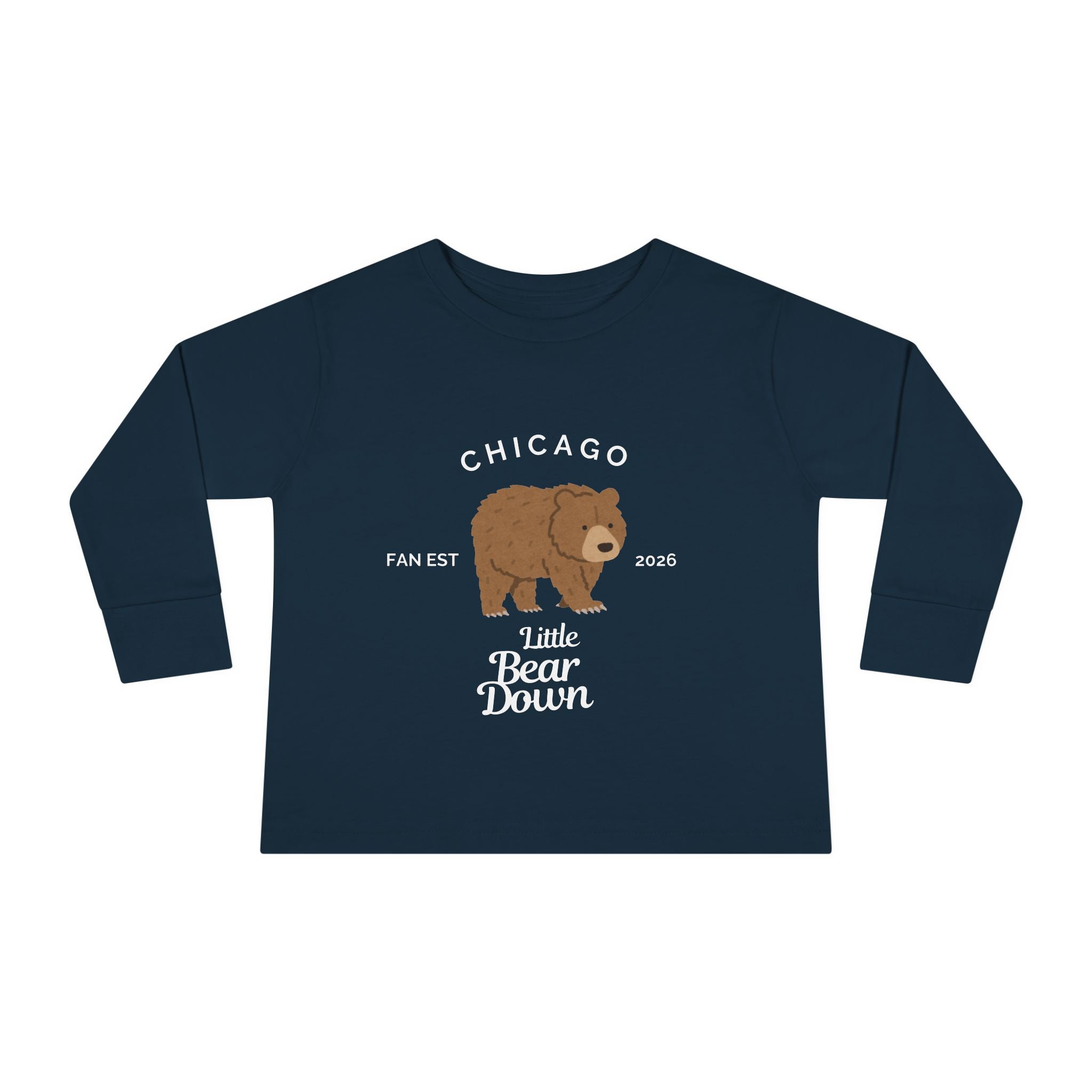 Little Bear Down Toddler Long Sleeve Tee