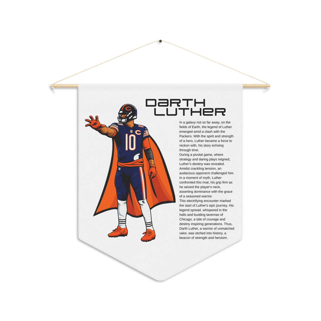Darth Luther Football Pennant