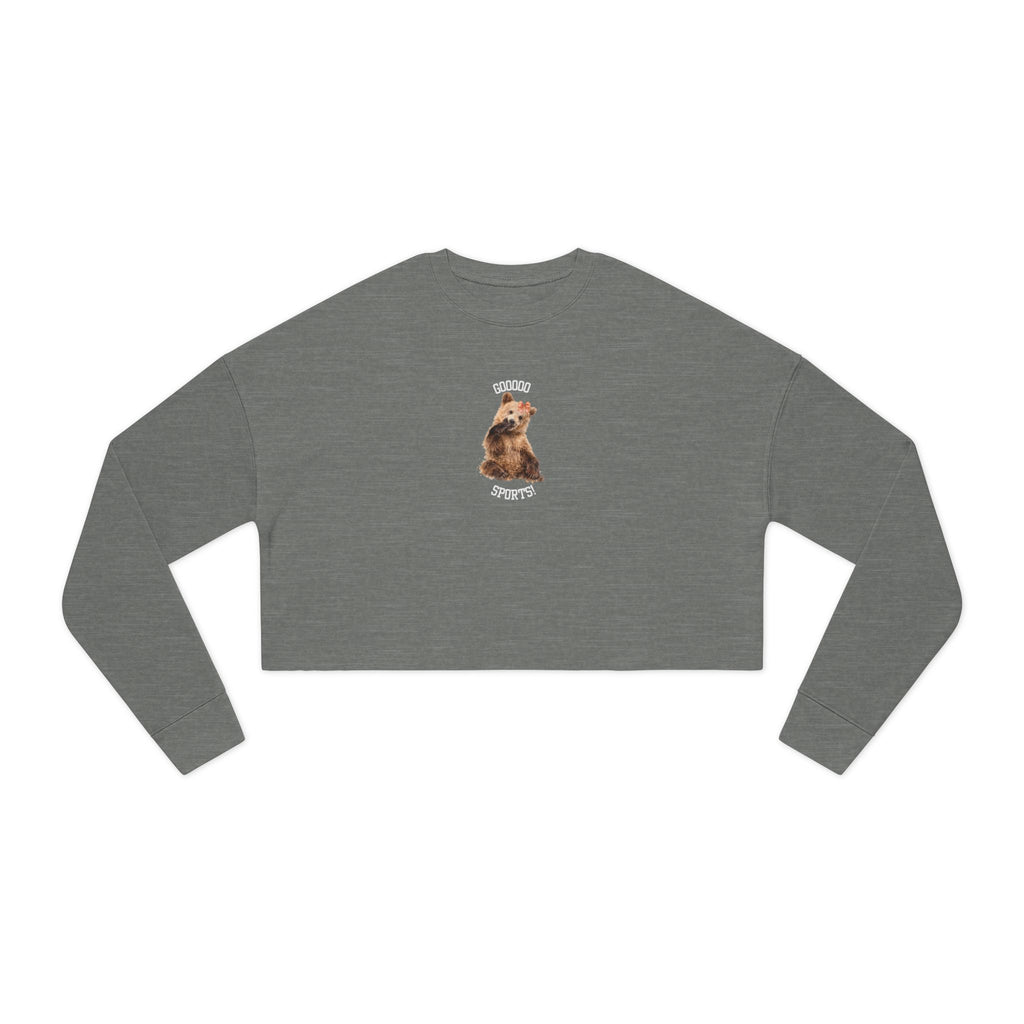 Gooooo Sports! — Cropped Sweatshirt Graphic (Women's)