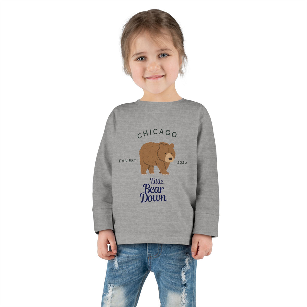 Little Bear Down Toddler Long Sleeve Tee
