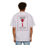 Chicago Bulls Derrick Rose #1 Banner Heavyweight Boxy Tee