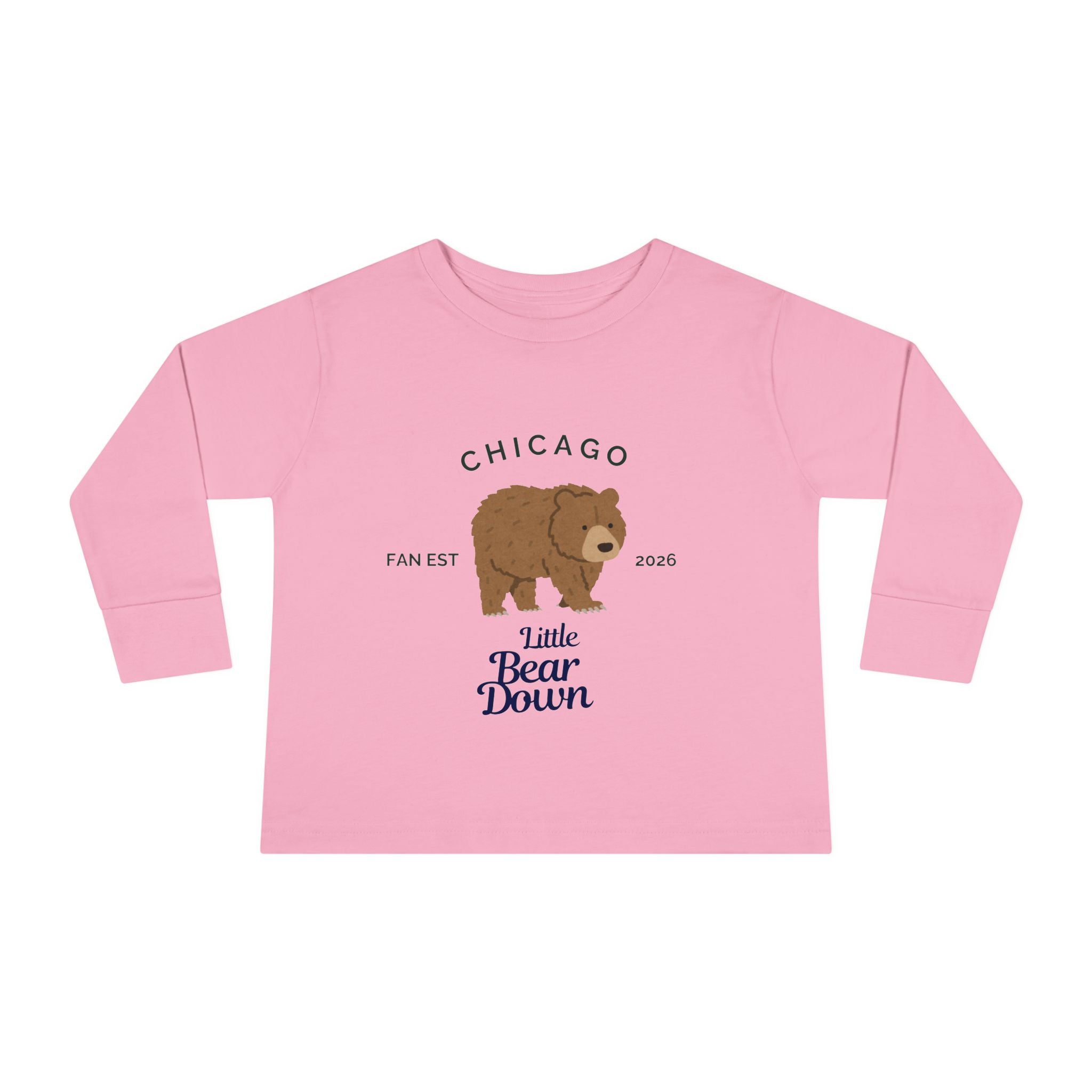 Little Bear Down Toddler Long Sleeve Tee