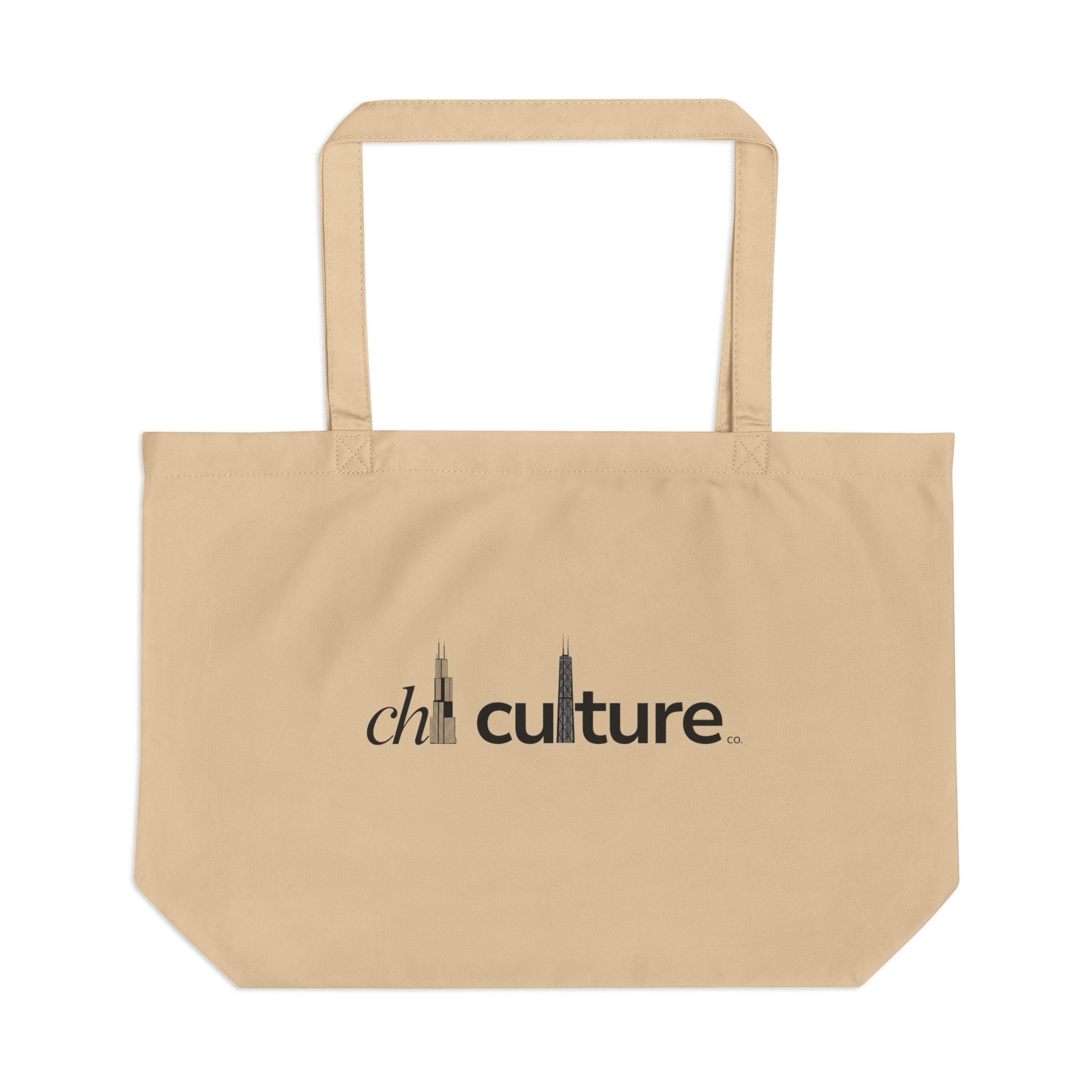 Chi Culture Canvas Shopper — Large Eco Tote
