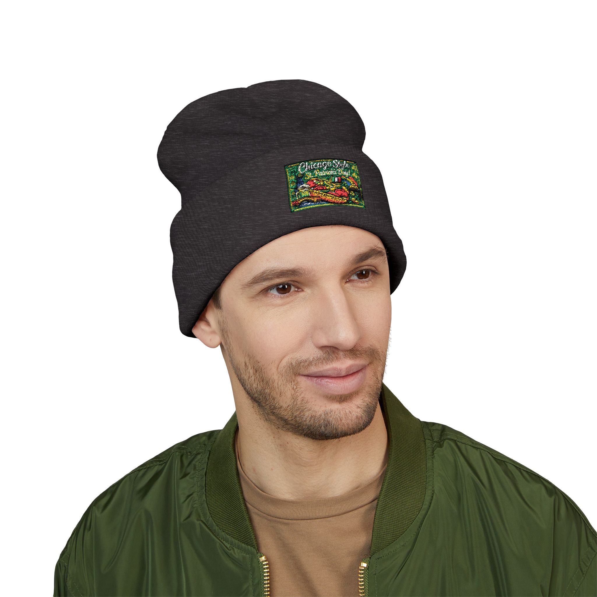 Embroidery Beanie - Chicago Style St.Patrick's Day