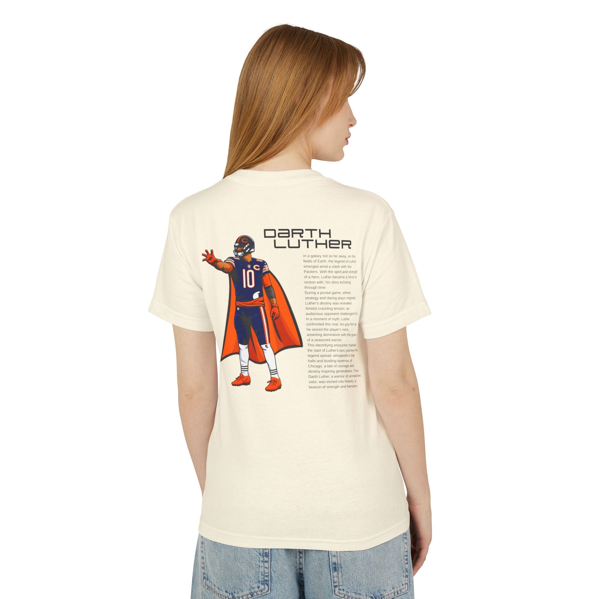 Darth Luther - Unisex Garment - Dyed Heavyweight Cotton Tee