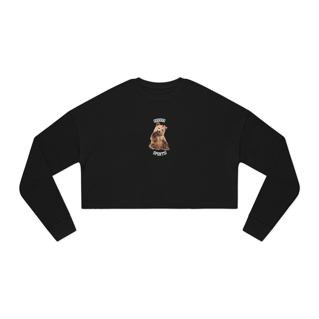 Gooooo Sports! — Cropped Sweatshirt Graphic (Women's)