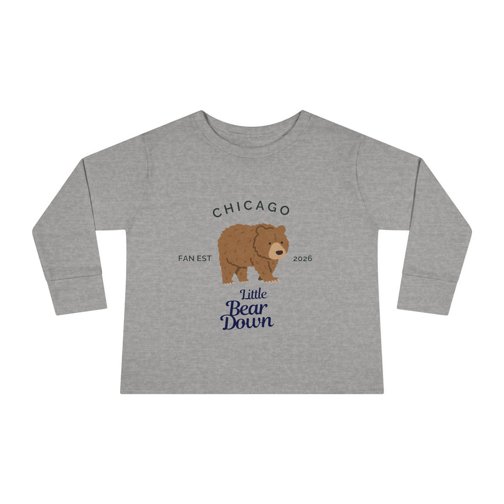 Little Bear Down Toddler Long Sleeve Tee