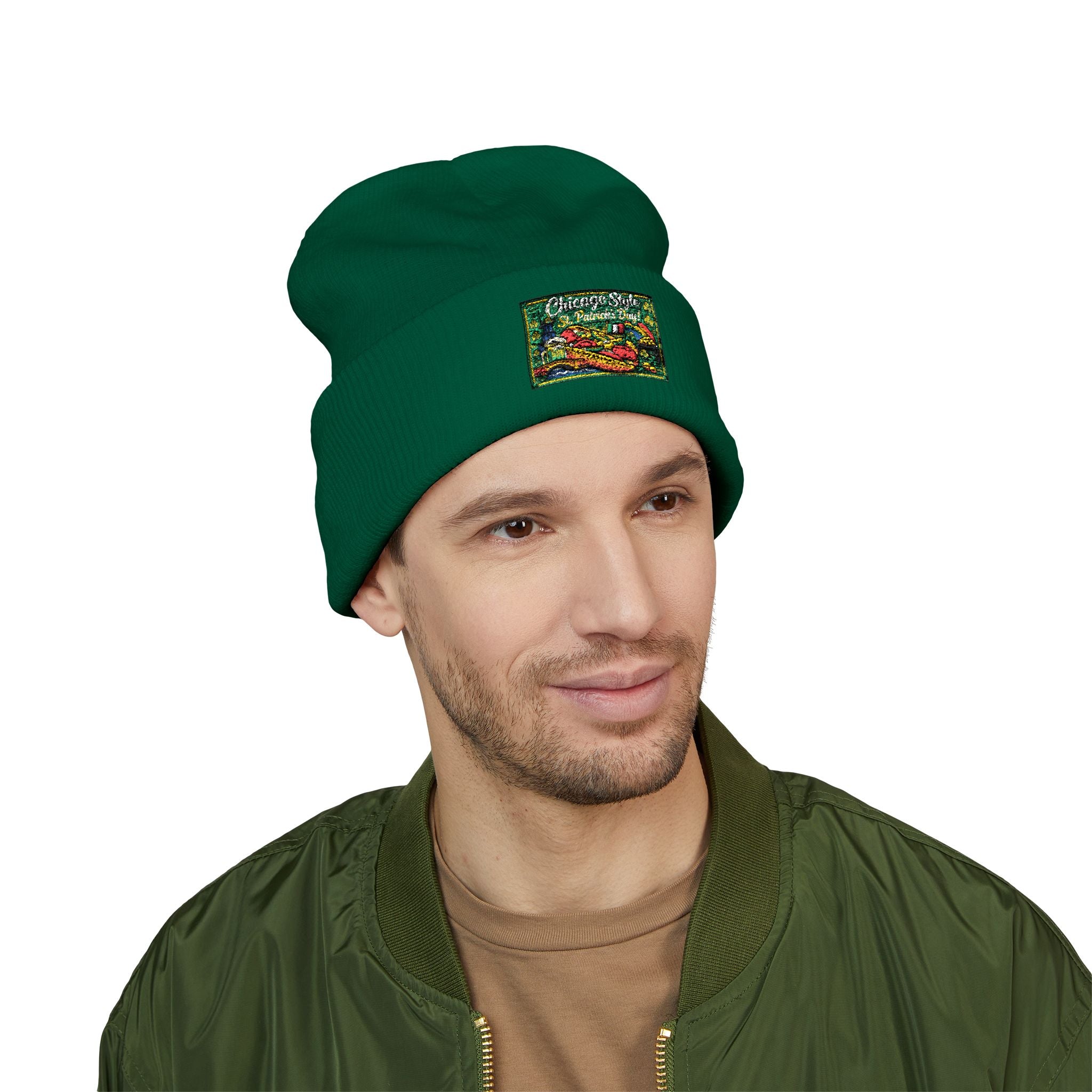 Embroidery Beanie - Chicago Style St.Patrick's Day