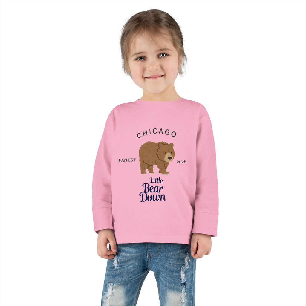 Little Bear Down Toddler Long Sleeve Tee