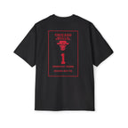Chicago Bulls Derrick Rose #1 Banner Heavyweight Boxy Tee